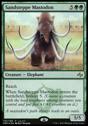 Mastodonte da Estepe Arenosa / Sandsteppe Mastodon