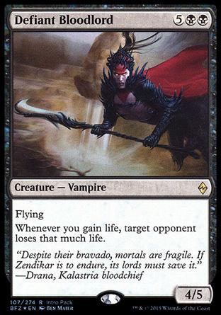 Senhor Vampiro Audaz / Defiant Bloodlord