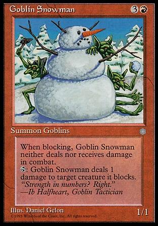 Boneco de Neve dos Goblins / Goblin Snowman