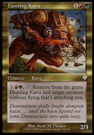Kavu Caçador / Hunting Kavu