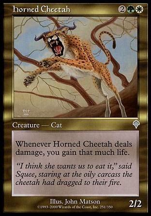 Guepardo com Chifres / Horned Cheetah