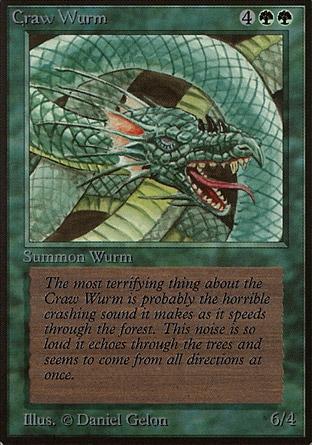 Serpente Terrestre de Craw / Craw Wurm