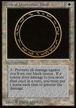 Círculo de Proteção: Preto / Circle of Protection: Black