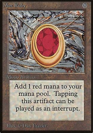 ※値下げ不可　MTG　Mox Ruby　モックスルビー　サインド　mox Mox de Rubi / Mox Ruby | Busca de Cartas | LigaMagic