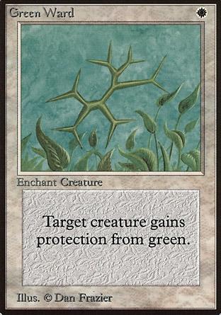 Defesa Verde / Green Ward