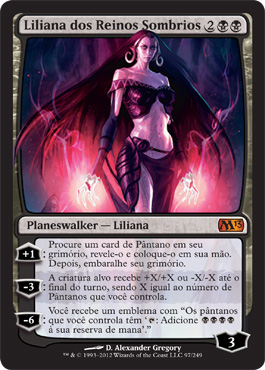 Liliana dos Reinos Sombrios / Liliana of the Dark Realms