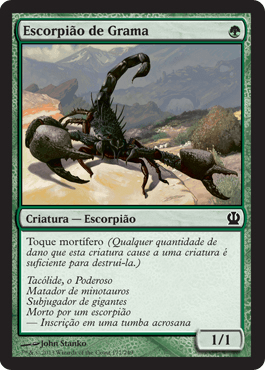Escorpião de Grama / Sedge Scorpion