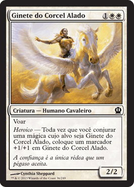 Ginete do Corcel Alado / Wingsteed Rider