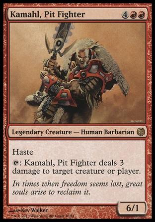 Kamahl, Lutador da Liça / Kamahl, Pit Fighter