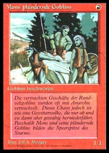 Goblins Salteadores do Mons / Monss Goblin Raiders