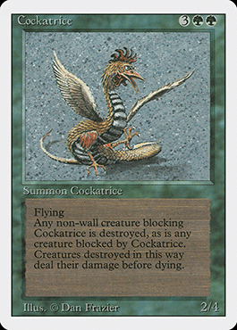 Cocatriz / Cockatrice