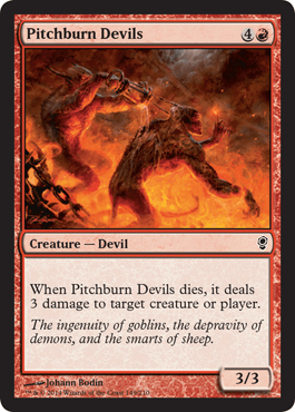 Diabos Queimados de Piche / Pitchburn Devils