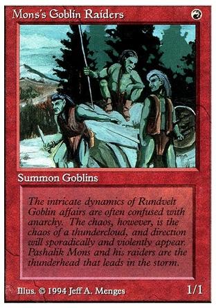 Goblins Salteadores do Mons / Monss Goblin Raiders