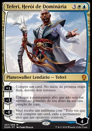 Teferi, Herói de Dominária / Teferi, Hero of Dominaria