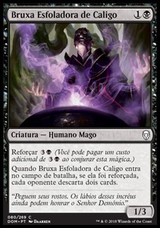 Bruxa Esfoladora de Caligo / Caligo Skin-Witch