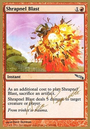 Explosão de Metralha / Shrapnel Blast