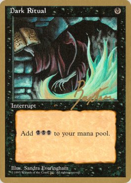 Ritual Sombrio / Dark Ritual | Busca de Cartas | LigaMagic