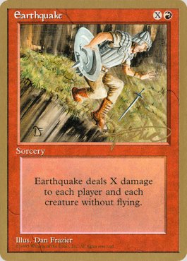 Terremoto / Earthquake | Busca de Cartas | LigaMagic