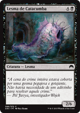 Lesma de Catacumba / Catacomb Slug