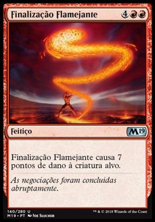 Finalização Flamejante / Fiery Finish