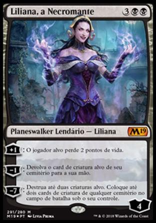 Liliana, a Necromante / Liliana, the Necromancer