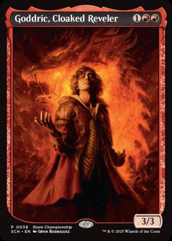 Goddric, Farrista de Capa / Goddric, Cloaked Reveler