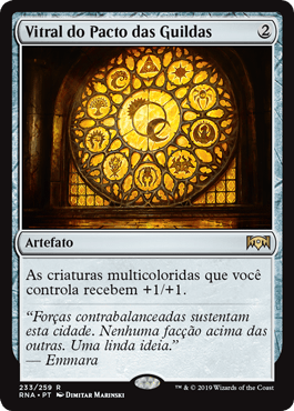 Vitral do Pacto das Guildas / Glass of the Guildpact