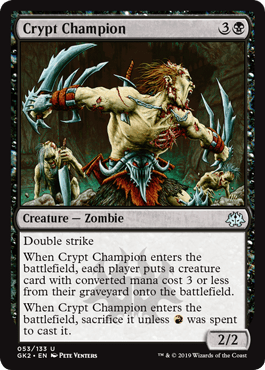 Campeão da Cripta / Crypt Champion