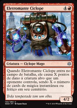 Eletromante Ciclope / Cyclops Electromancer