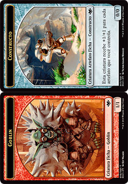 Goblin 1/1 // Constructo 0/0 / Goblin 1/1 // Construct 0/0