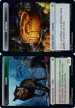 Lobo 2/2 // Comida (#15) (ELD) / Wolf 2/2 // Food (#15) (ELD)