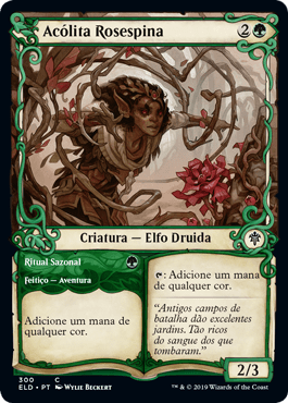 Acólita Rosespina // Ritual Sazonal / Rosethorn Acolyte // Seasonal Ritual