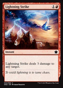 Golpe Relampejante / Lightning Strike