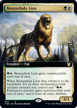 Leão-de-pele-brônzea / Bronzehide Lion