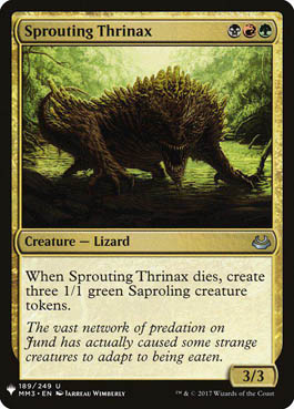 Trinax Germinante / Sprouting Thrinax