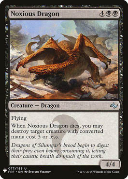 Dragão Nóxio / Noxious Dragon