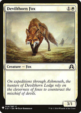 Raposa de Espinho do Diabo / Devilthorn Fox