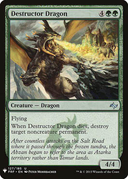 Dragão Destruidor / Destructor Dragon