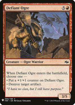 Ogro Rebelde / Defiant Ogre