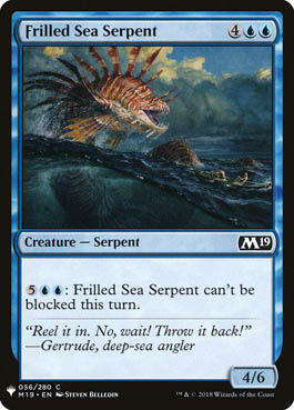 Serpente do Mar Franjada / Frilled Sea Serpent