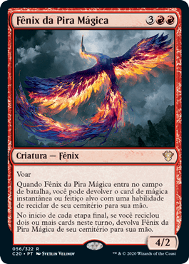 Fênix da Pira Mágica / Spellpyre Phoenix