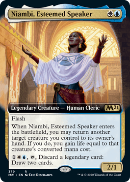 Niambi, Estimada Oradora / Niambi, Esteemed Speaker