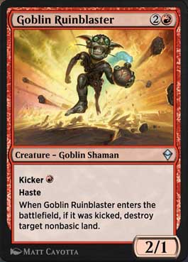 Goblin Explode-Ruína / Goblin Ruinblaster
