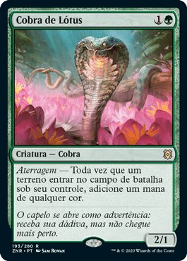 Cobra de Lótus / Lotus Cobra