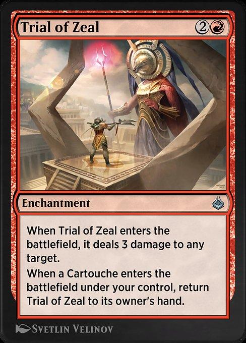 Prova do Zelo / Trial of Zeal