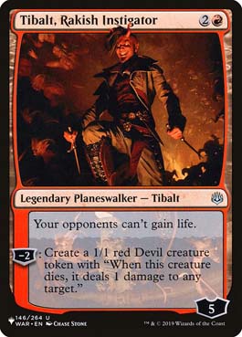 Tibalt, Instigador Dissoluto / Tibalt, Rakish Instigator