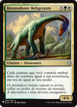 Brontodonte Enfurecido / Rampaging Brontodon