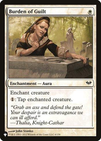 Fardo da Culpa / Burden of Guilt