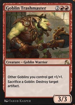 Mestre Desmantelador Goblin / Goblin Trashmaster