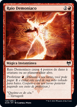 Raio Demoníaco / Demon Bolt